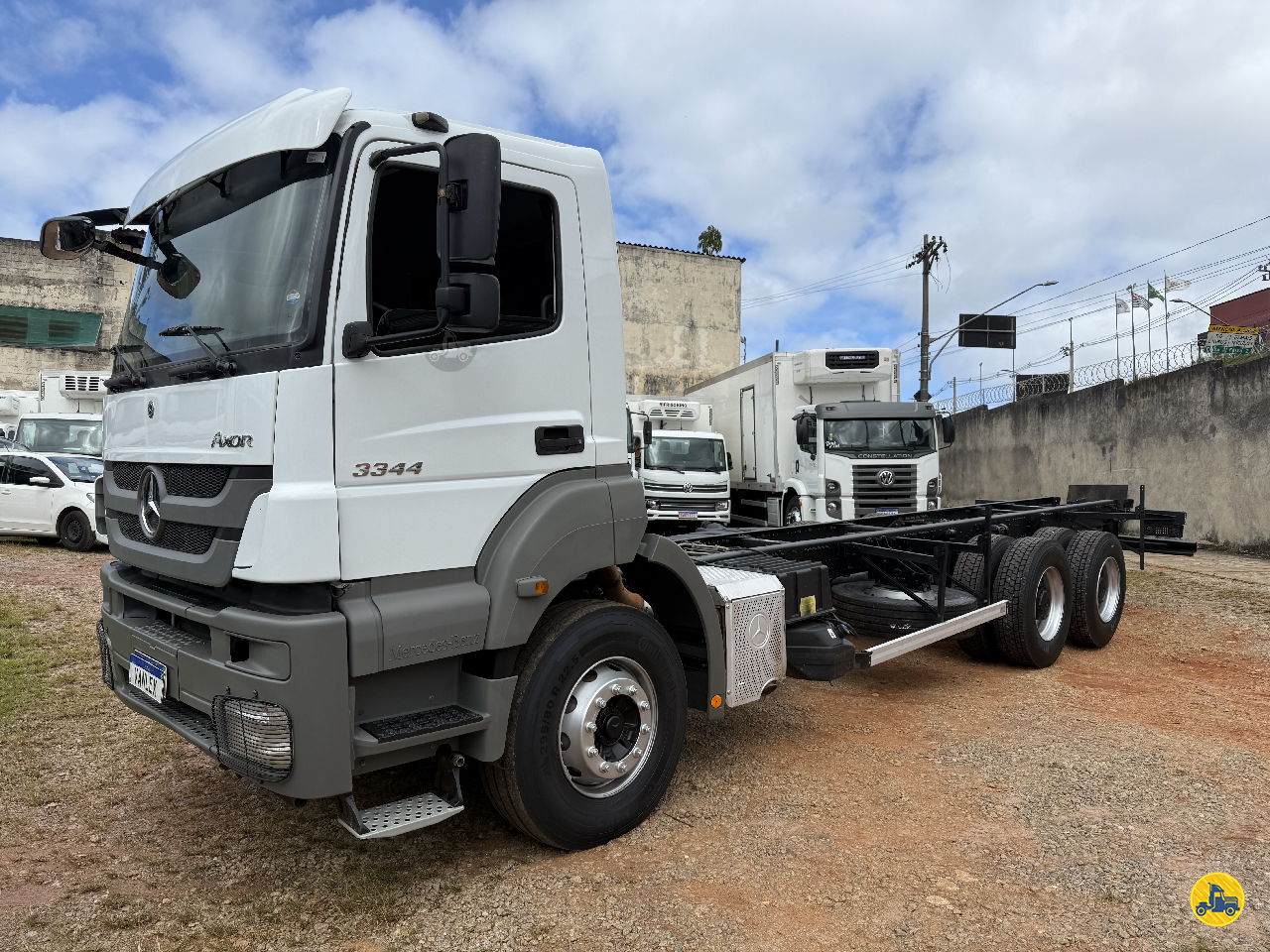 CAMINHAO MERCEDES-BENZ MB 3344 Chassis Truck 6x4 Vanlex Caminhões SAO BERNARDO DO CAMPO SÃO PAULO SP