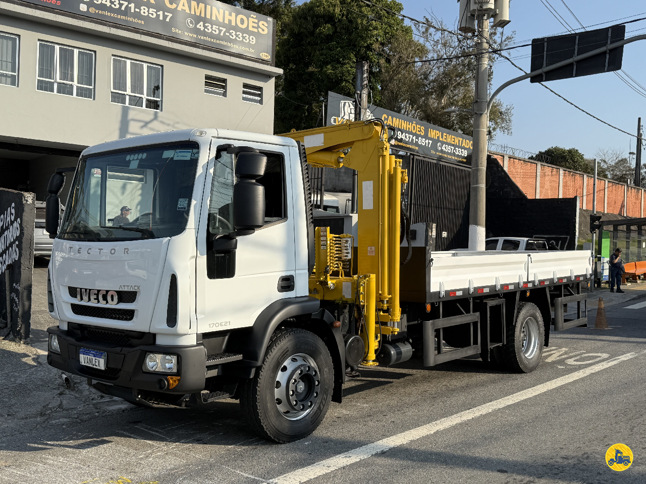 CAMINHAO IVECO TECTOR 170E21 Guincho Munck Toco 4x2 Vanlex Caminhões SAO BERNARDO DO CAMPO SÃO PAULO SP