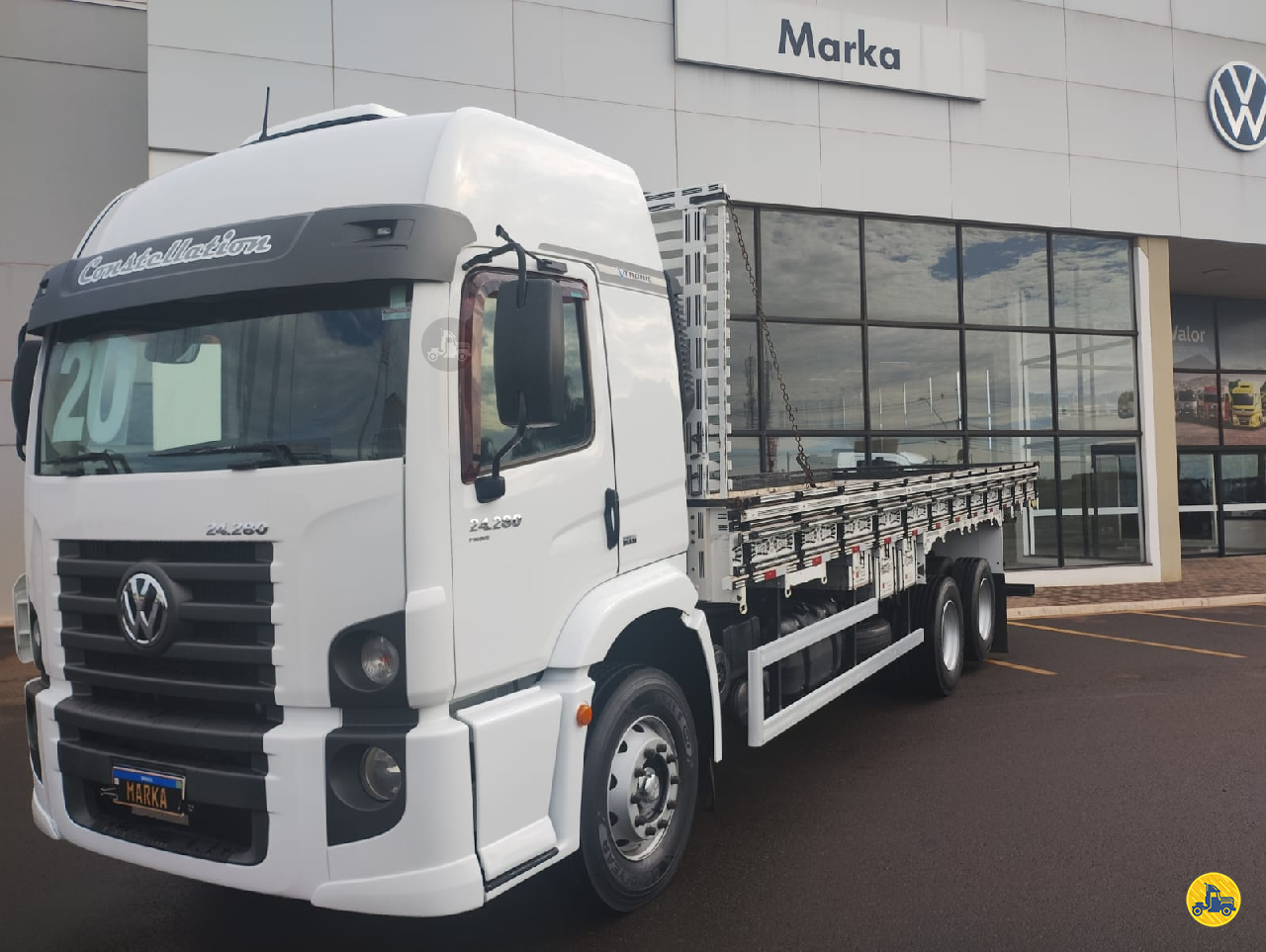 CAMINHAO VOLKSWAGEN VW 24280 Carga Seca Truck 6x2 Marka Veículos - VW JAU SÃO PAULO SP