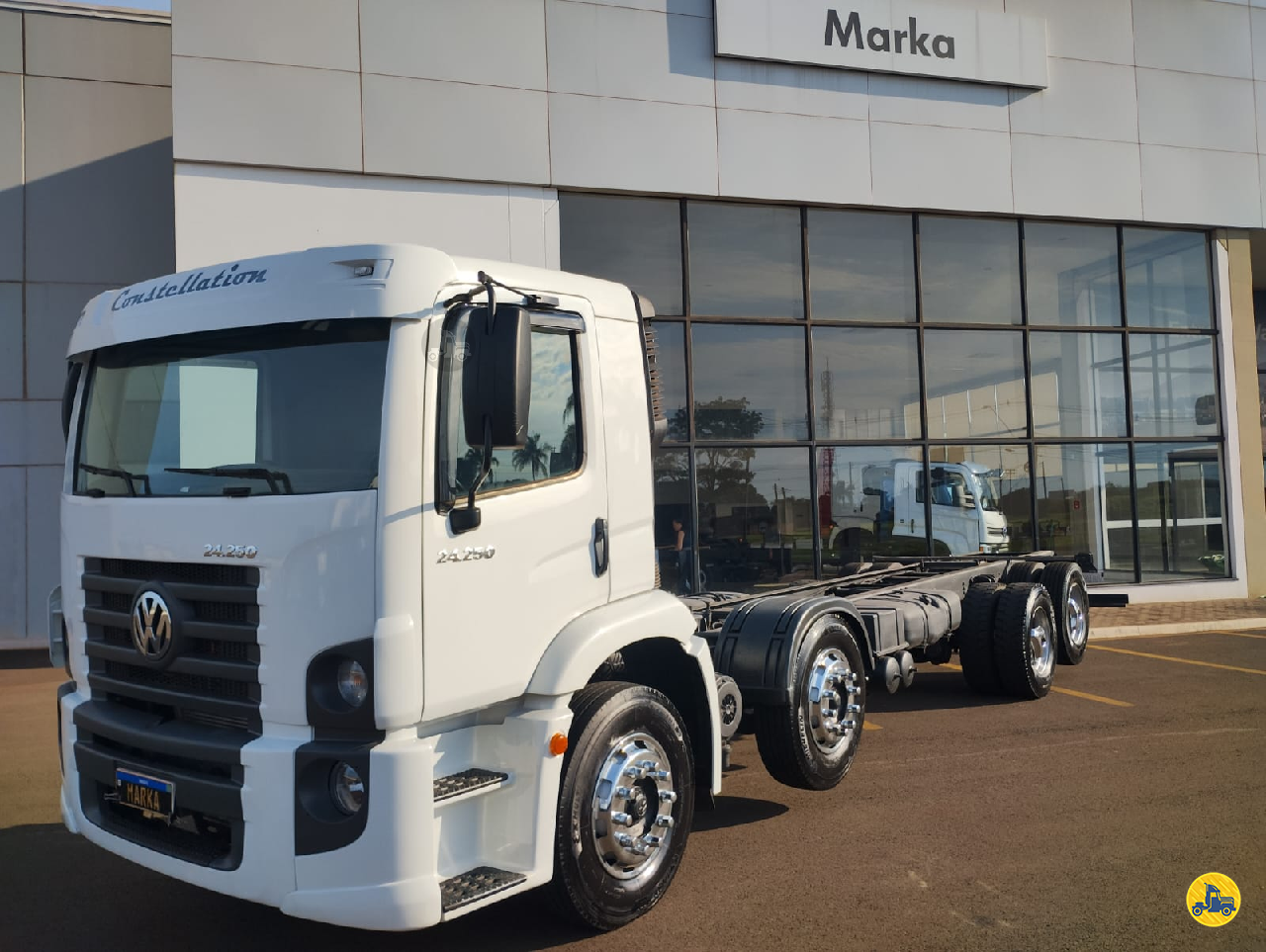 CAMINHAO VOLKSWAGEN VW 24250 Chassis BiTruck 8x2 Marka Veículos - VW JAU SÃO PAULO SP