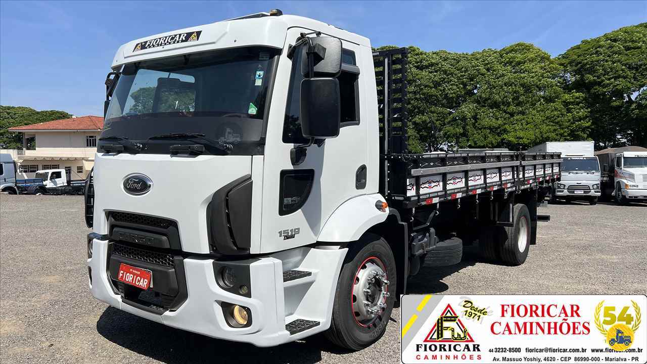CAMINHAO FORD CARGO 1519 Carga Seca Toco 4x2 Fioricar Caminhões MARIALVA PARANÁ PR