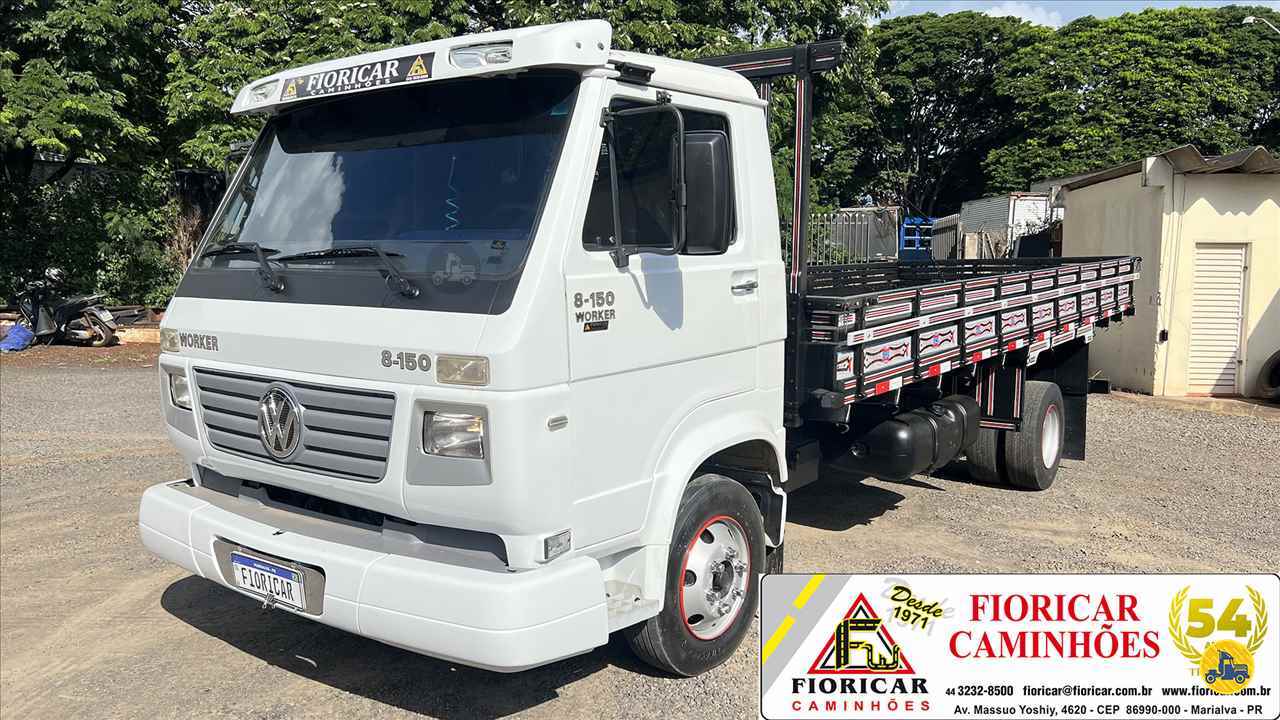 CAMINHAO VOLKSWAGEN VW 8150 Carga Seca 3/4 4x2 Fioricar Caminhões MARIALVA PARANÁ PR