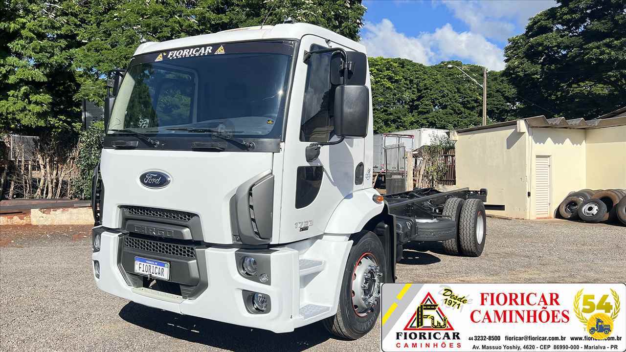 CAMINHAO FORD CARGO 1723 Chassis Toco 4x2 Fioricar Caminhões MARIALVA PARANÁ PR