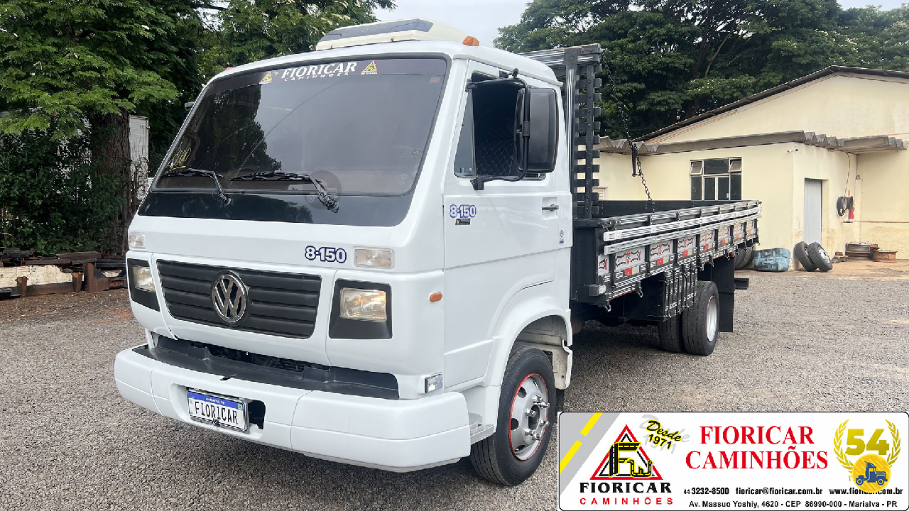 CAMINHAO VOLKSWAGEN VW 8150 Carga Seca 3/4 4x2 Fioricar Caminhões MARIALVA PARANÁ PR