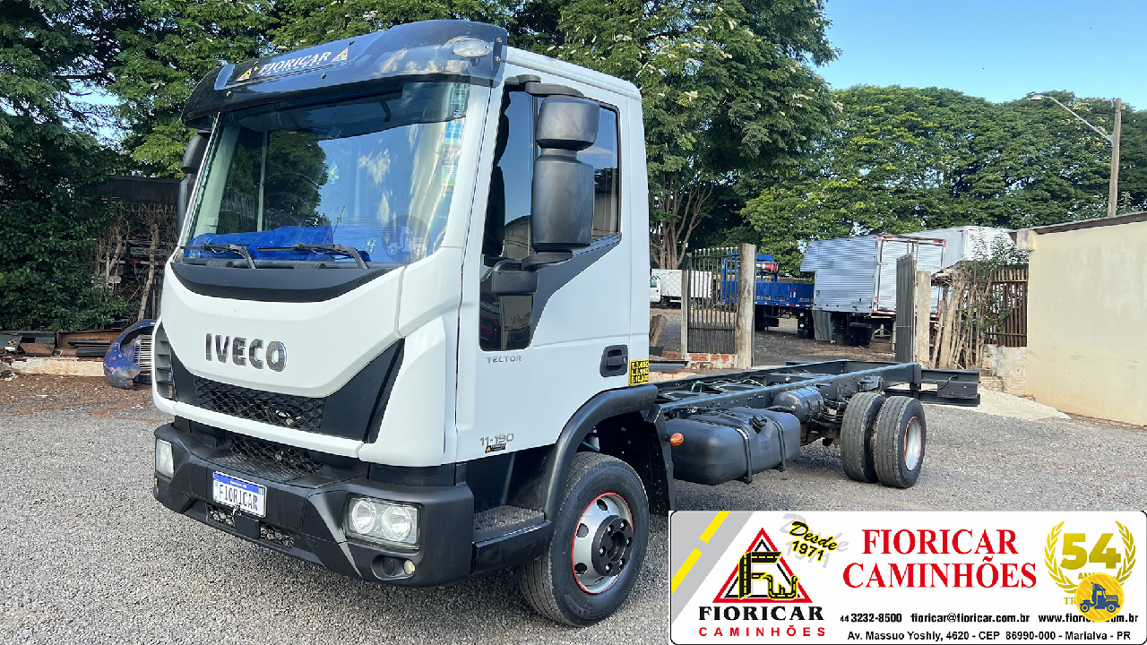 CAMINHAO IVECO TECTOR 11-190 Chassis 3/4 4x2 Fioricar Caminhões MARIALVA PARANÁ PR