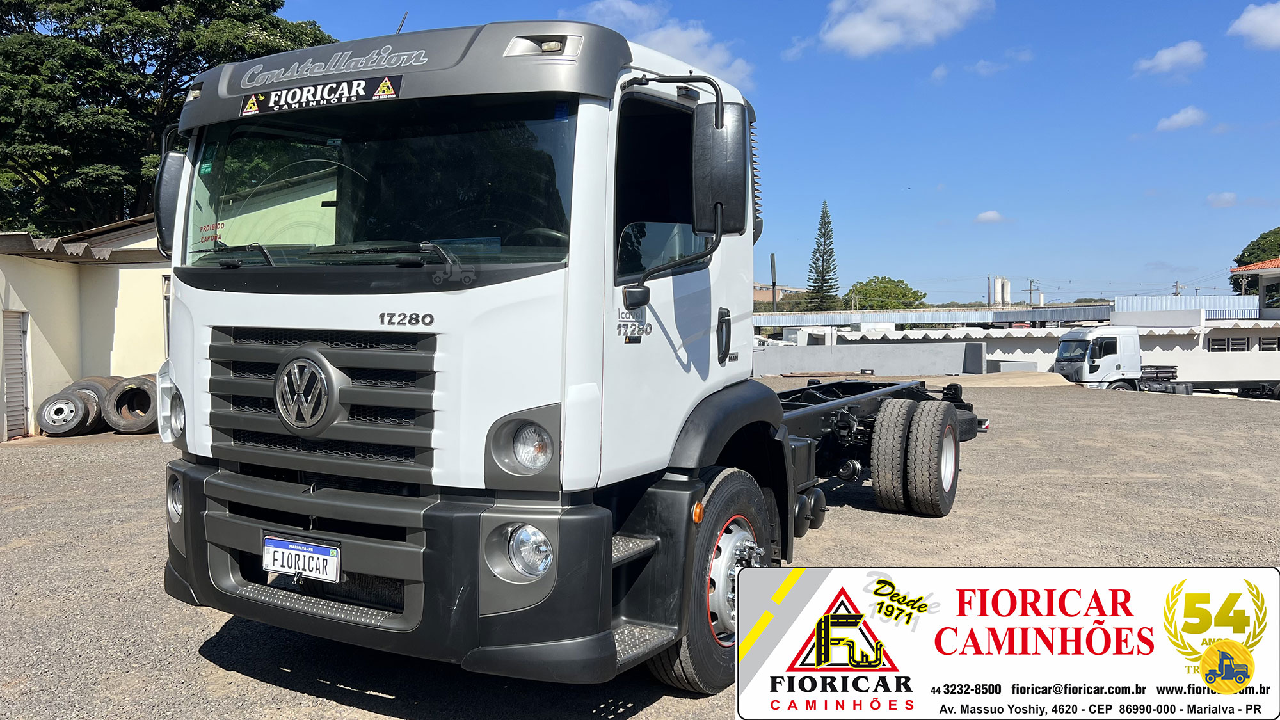 CAMINHAO VOLKSWAGEN VW 17280 Chassis Toco 4x2 Fioricar Caminhões MARIALVA PARANÁ PR