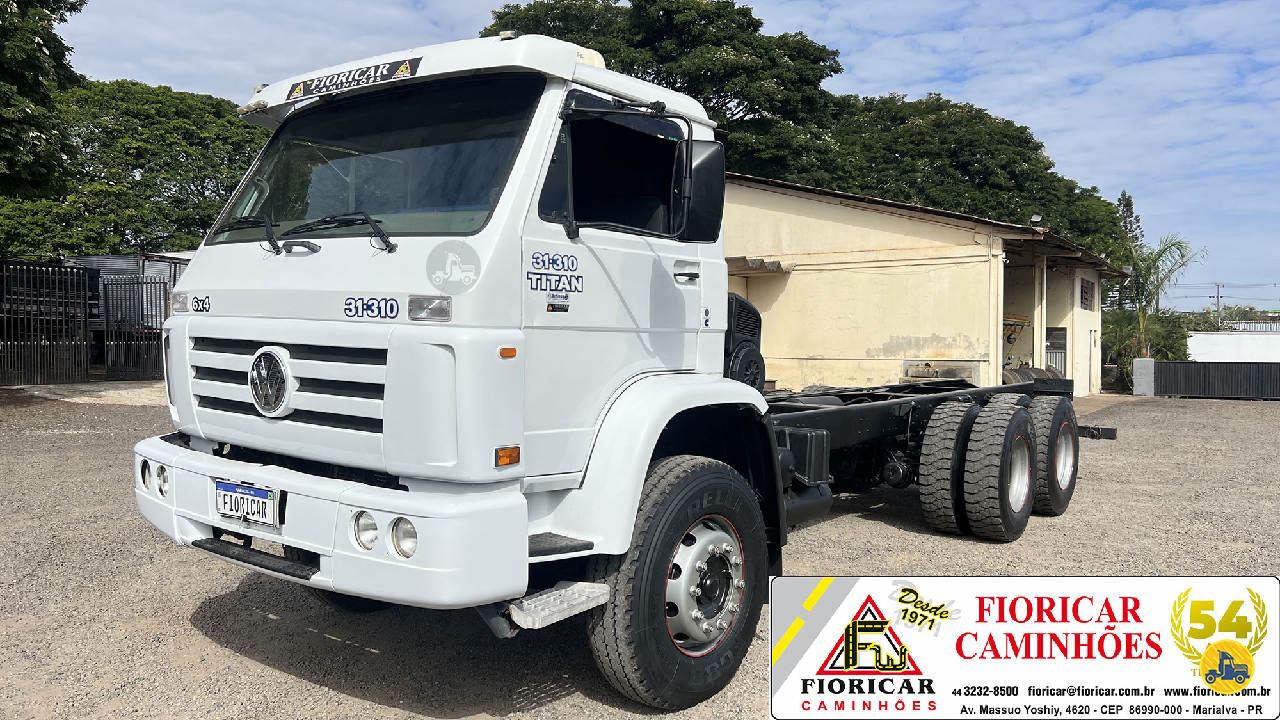 CAMINHAO VOLKSWAGEN VW 31310 Chassis Truck 6x4 Fioricar Caminhões MARIALVA PARANÁ PR