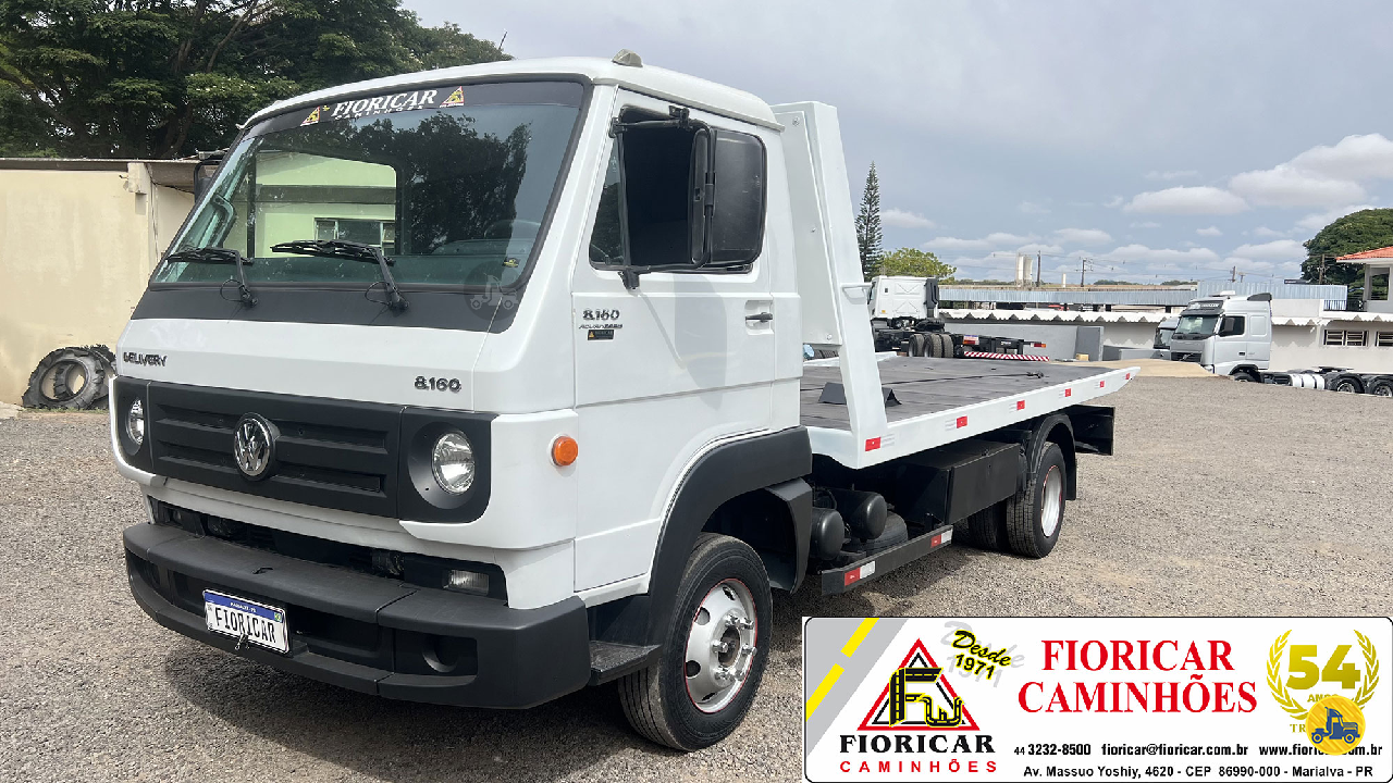 CAMINHAO VOLKSWAGEN VW 8160 Plataforma 3/4 4x2 Fioricar Caminhões MARIALVA PARANÁ PR