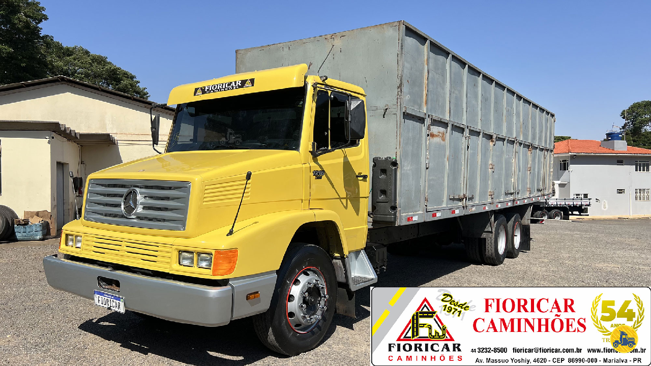 CAMINHAO MERCEDES-BENZ MB 1218 Graneleiro Truck 6x2 Fioricar Caminhões MARIALVA PARANÁ PR