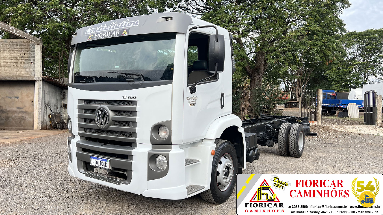 CAMINHAO VOLKSWAGEN VW 13180 Chassis Toco 4x2 Fioricar Caminhões MARIALVA PARANÁ PR