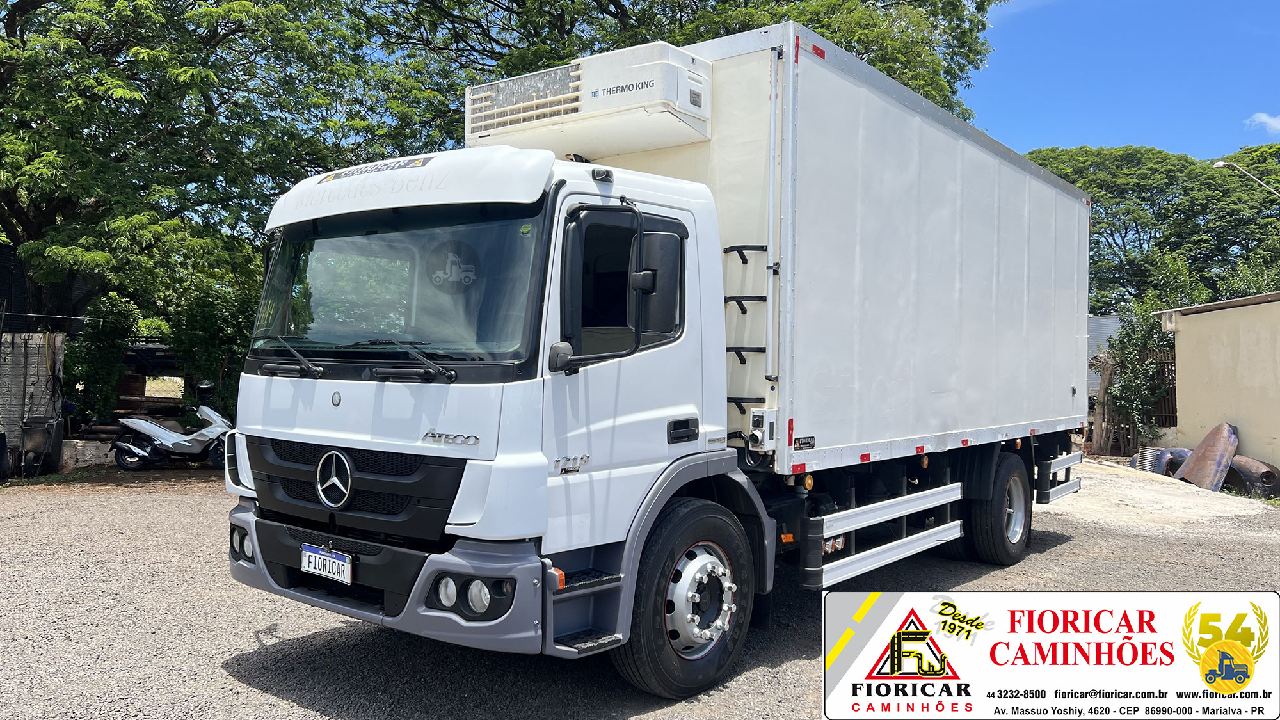 CAMINHAO MERCEDES-BENZ MB 1719 Baú Frigorífico Toco 4x2 Fioricar Caminhões MARIALVA PARANÁ PR