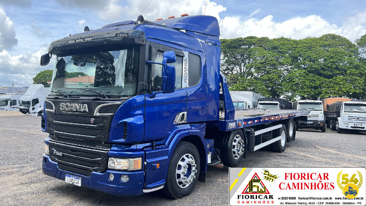 CAMINHAO SCANIA SCANIA P340 Plataforma BiTruck 8x2 Fioricar Caminhões MARIALVA PARANÁ PR