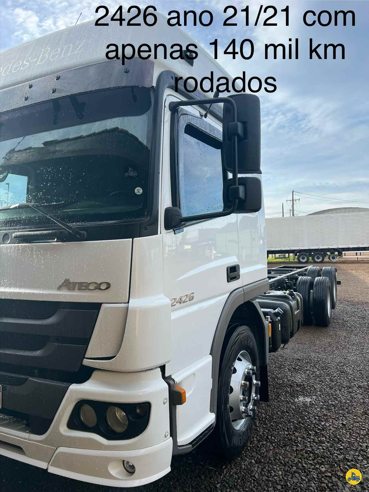 CAMINHAO MERCEDES-BENZ MB 2426 Chassis Truck 6x2 Mercediesel Caminhões ARAPONGAS PARANÁ PR