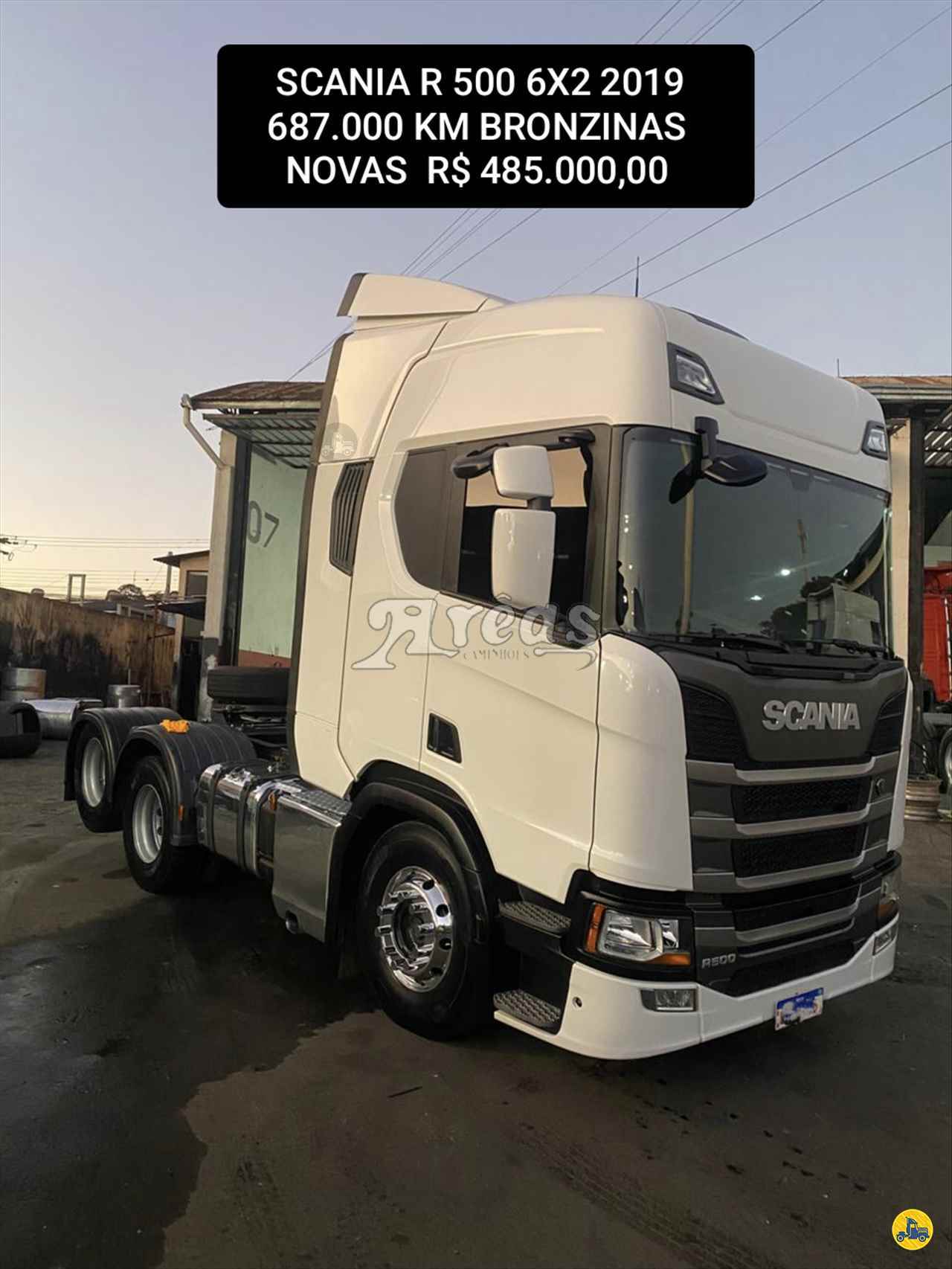 SCANIA R500 de Arêas Caminhões