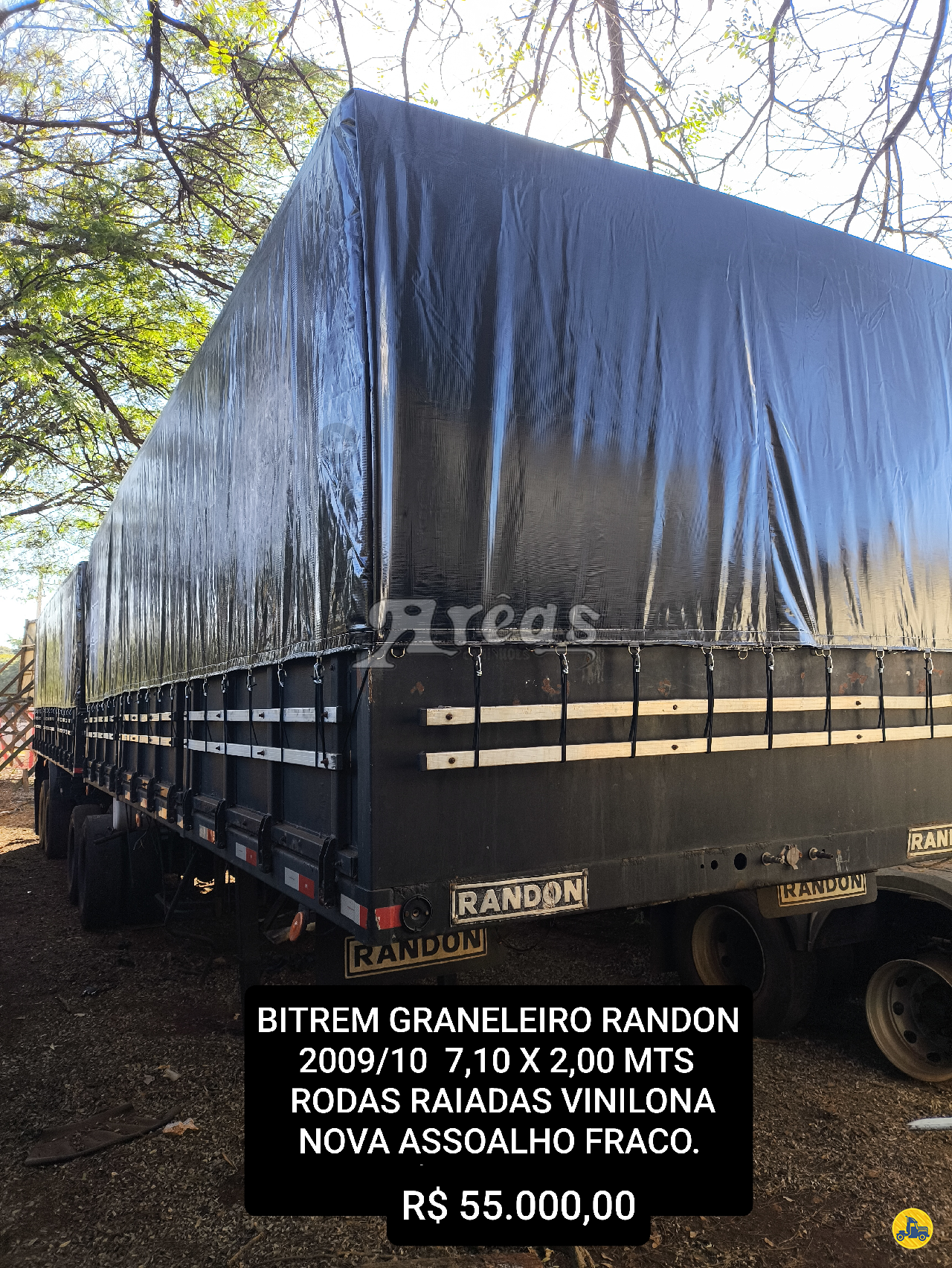 CARRETA BITREM GRANELEIRO Arêas Caminhões MARINGA PARANÁ PR