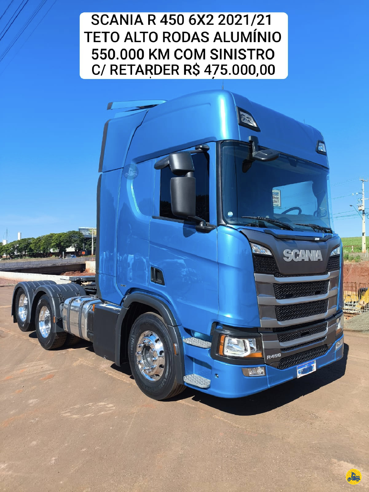 SCANIA R450 de Arêas Caminhões