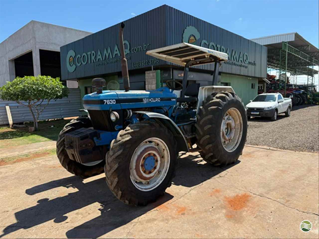 TRATOR NEW HOLLAND NEW 7630 Tração 4x4 Cotramaq Tratores GOIOERE PARANÁ PR