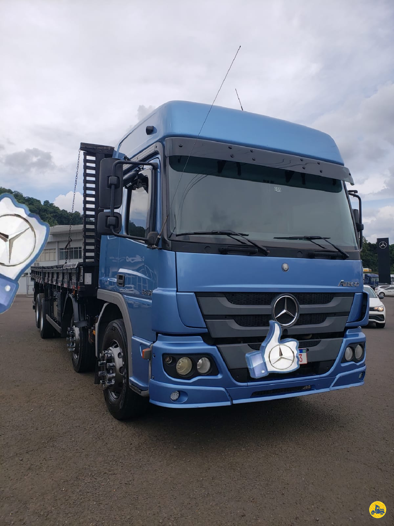 CAMINHAO MERCEDES-BENZ MB 2430 Carga Seca BiTruck 8x2 Caminhões Usados Seminovos CAMPO MOURAO PARANÁ PR