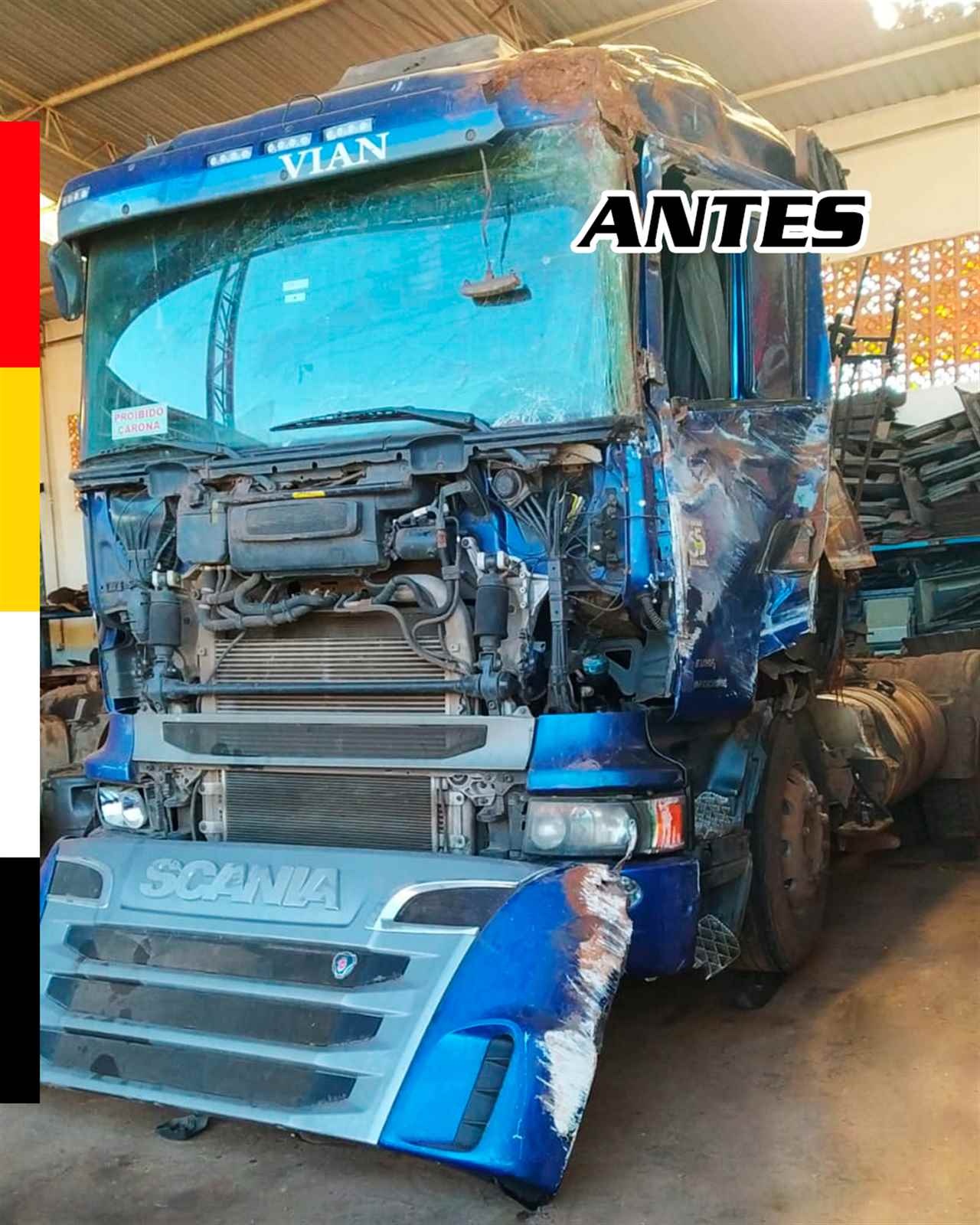 Serviços de Reforma de Caminhão. - Paranagua Cabines