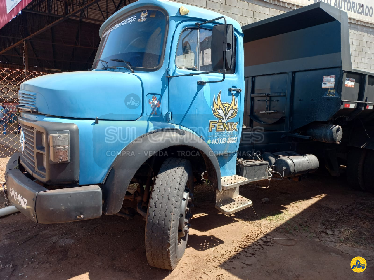 CAMINHAO MERCEDES-BENZ MB 2213 Caçamba Basculante Truck 6x2 Sul Caminhões MARINGA PARANÁ PR