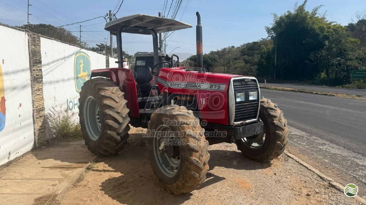 TRATOR MASSEY FERGUSON MF 275 Tração 4x4 Mauro Tratores TRES CORACOES MINAS GERAIS MG