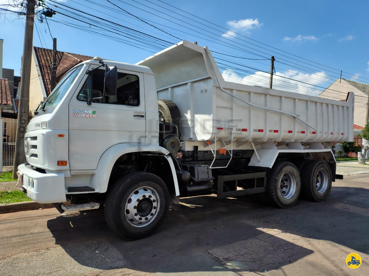CAMINHAO VOLKSWAGEN VW 26260 Caçamba Basculante Truck 6x4 Jorge Caminhões CURITIBA PARANÁ PR