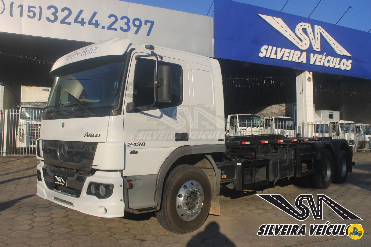CAMINHAO MERCEDES-BENZ MB 2430 Roll ON OFF Truck 6x2 Silveira Veículos PIEDADE SÃO PAULO SP