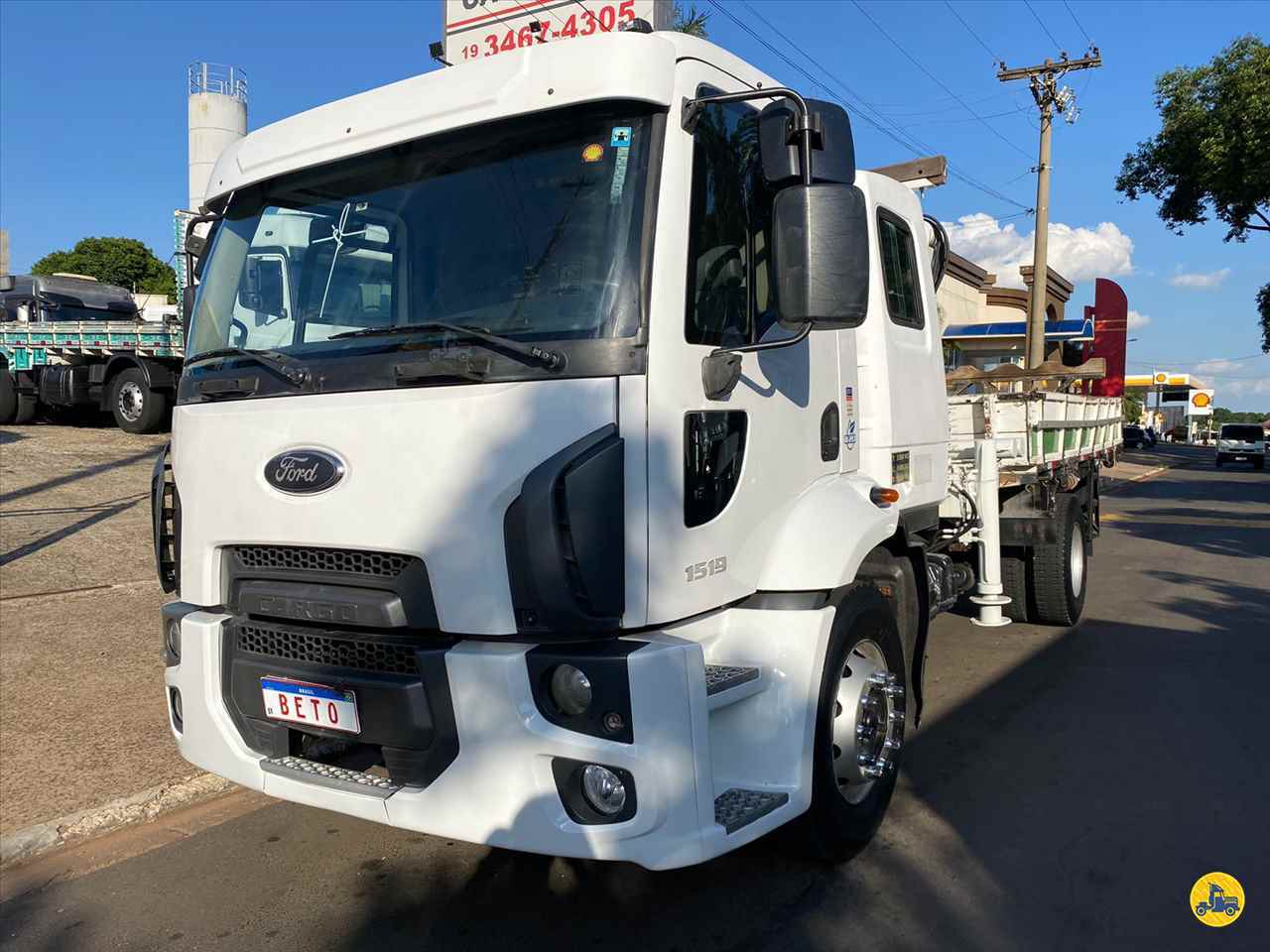 CAMINHAO FORD CARGO 1519 Guincho Munck Toco 4x2 Beto Caminhões Piracicaba AMERICANA SÃO PAULO SP
