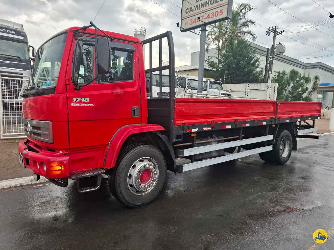 CAMINHAO MERCEDES-BENZ MB 1718 Carga Seca 3/4 4x2 Beto Caminhões Piracicaba AMERICANA SÃO PAULO SP