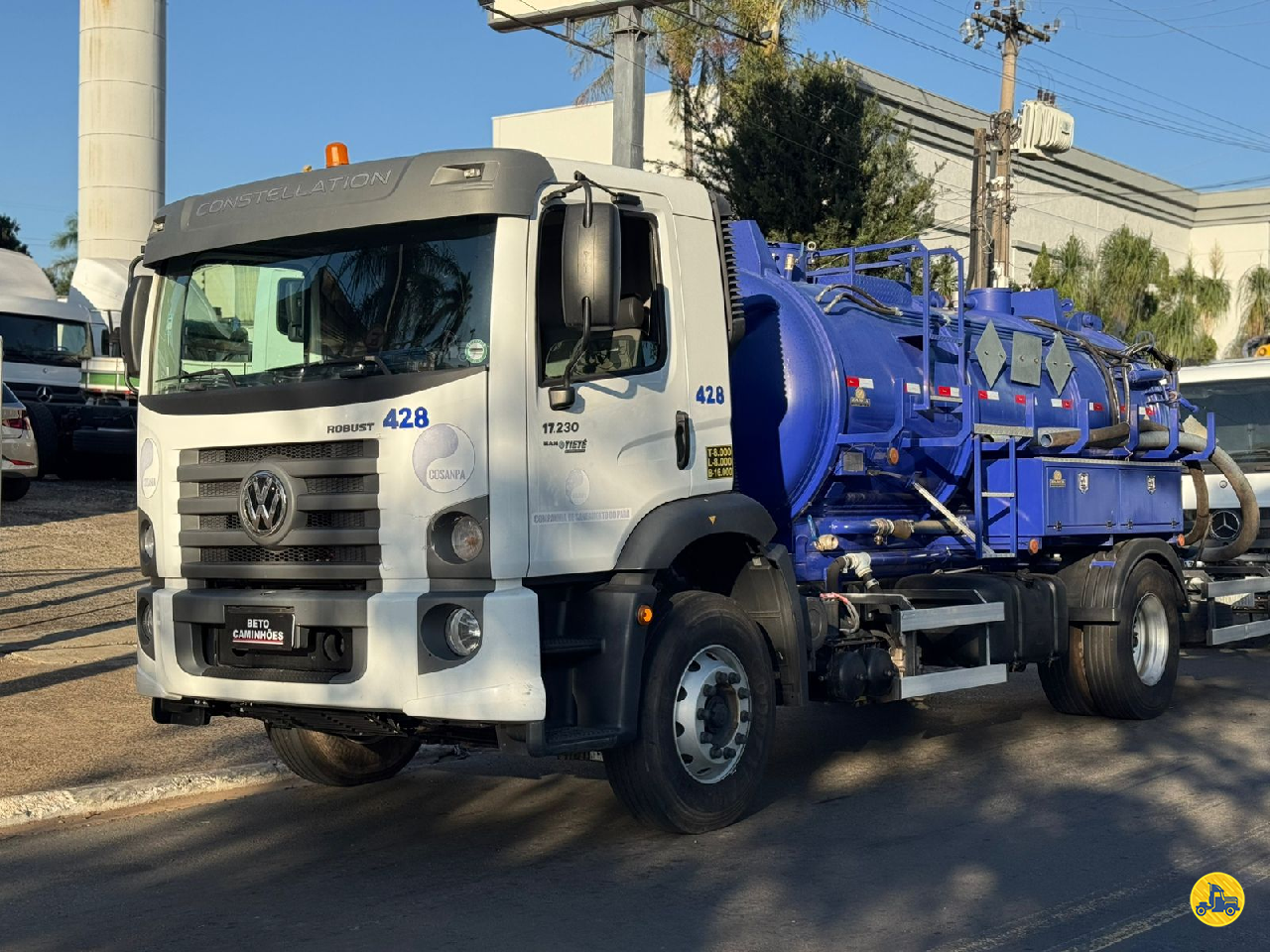 CAMINHAO VOLKSWAGEN VW 17230 Tanque Hidro Vácuo Cavalo 4x2 Beto Caminhões Piracicaba AMERICANA SÃO PAULO SP