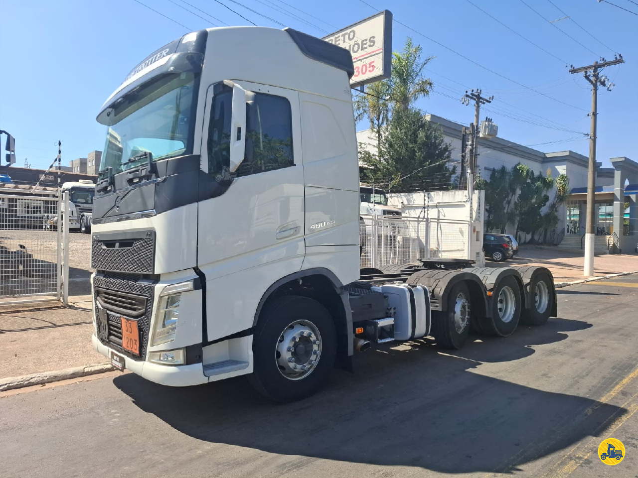 CAMINHAO VOLVO VOLVO FH 460 Cavalo Mecânico BiTruck 8x4 Beto Caminhões Piracicaba AMERICANA SÃO PAULO SP