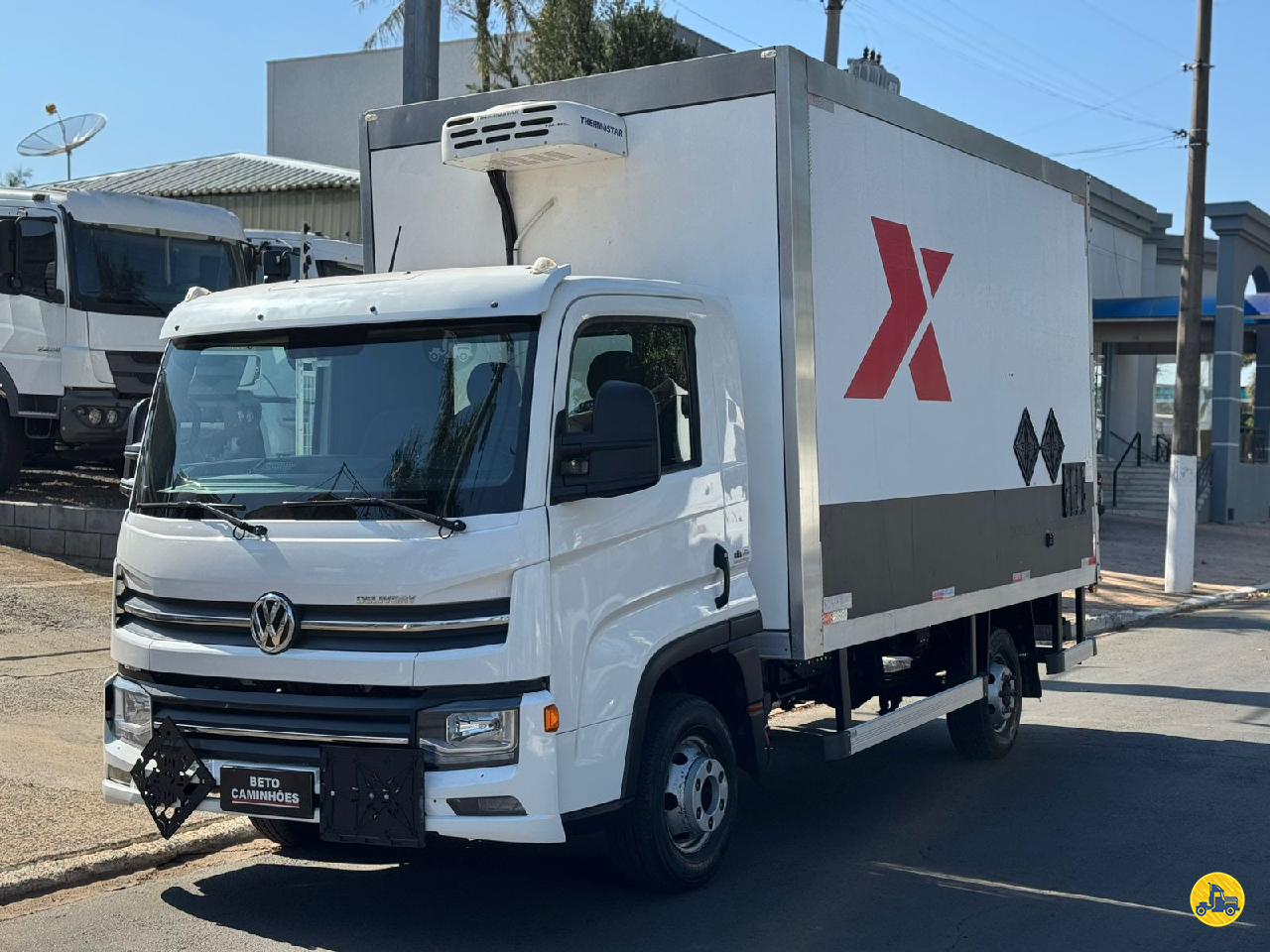 CAMINHAO VOLKSWAGEN DELIVERY EXPRESS Baú Furgão 3/4 4x2 Beto Caminhões Piracicaba AMERICANA SÃO PAULO SP