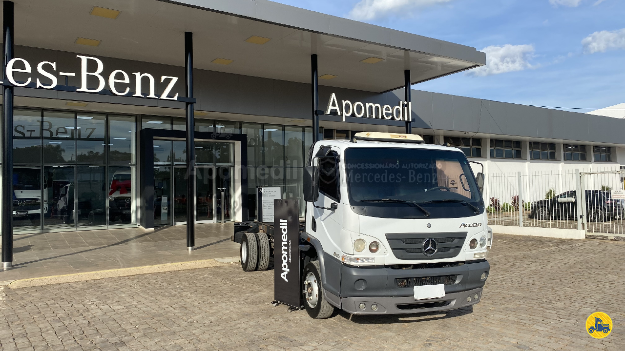 CAMINHAO MERCEDES-BENZ MB 815 Chassis 3/4 4x2 Apomedil - Mercedes Benz LAJEADO RIO GRANDE DO SUL RS