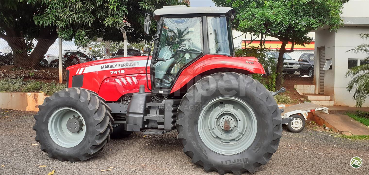 TRATOR MASSEY FERGUSON MF 7415 Tração 4x4 Comper Tratores - Mahindra ARARAQUARA SÃO PAULO SP