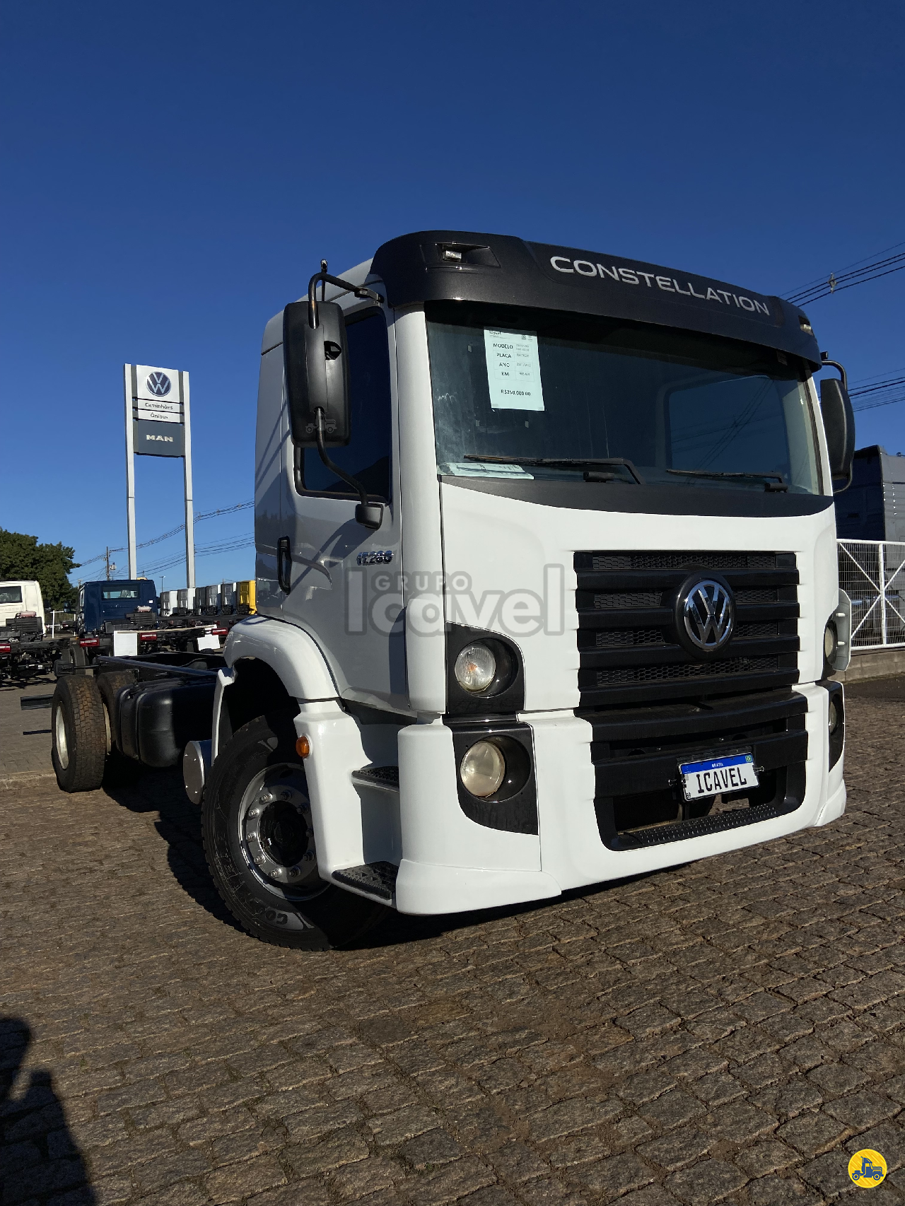 CAMINHAO VOLKSWAGEN VW 17280 Chassis Toco 4x2 Icavel Caminhões - VW CASCAVEL PARANÁ PR