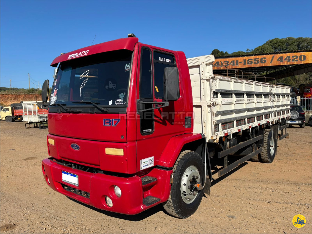CAMINHAO FORD CARGO 1317 Graneleiro Toco 4x2 Rebelatto Caminhões GETULIO VARGAS RIO GRANDE DO SUL RS