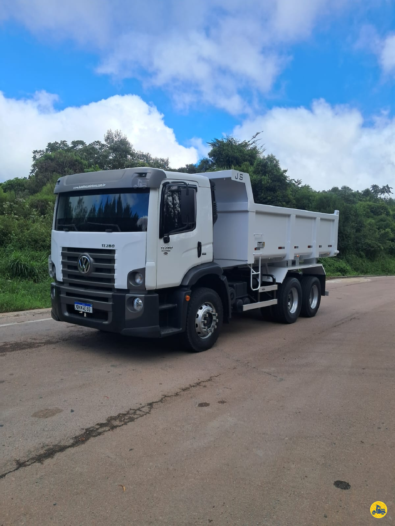 CAMINHAO VOLKSWAGEN VW 17280 Caçamba Basculante Truck 6x2 Buratto Caminhões e Camionetas LAGES SANTA CATARINA SC