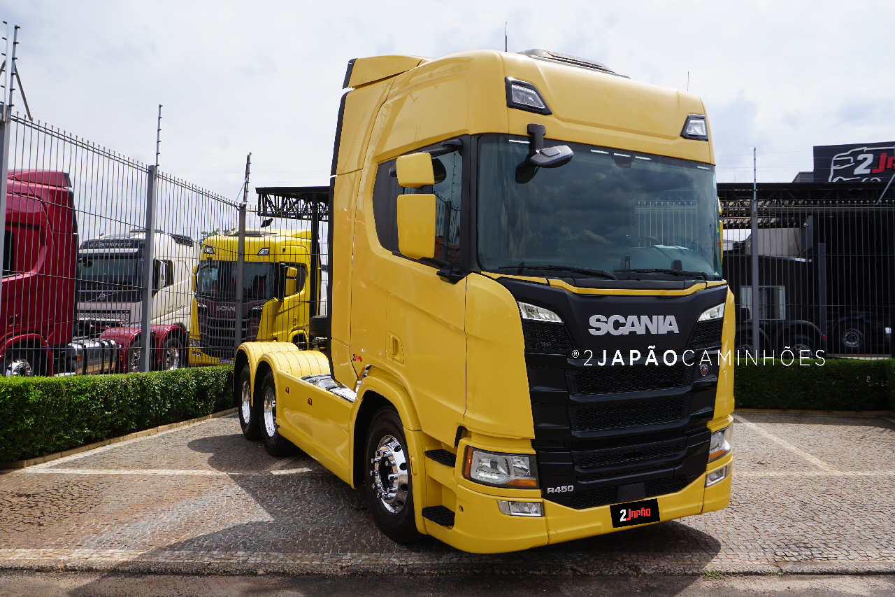 CAMINHAO SCANIA SCANIA R450 Cavalo Mecânico Cavalo 6x2 2 Japão Caminhões e Carretas SUMARE SÃO PAULO SP