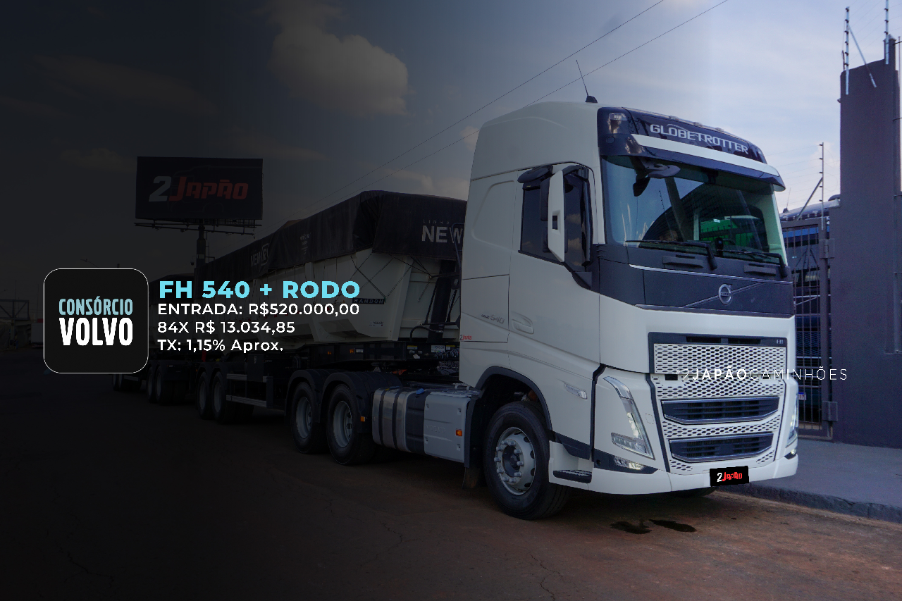 VOLVO FH 540 de 2 Japão Caminhões e Carretas