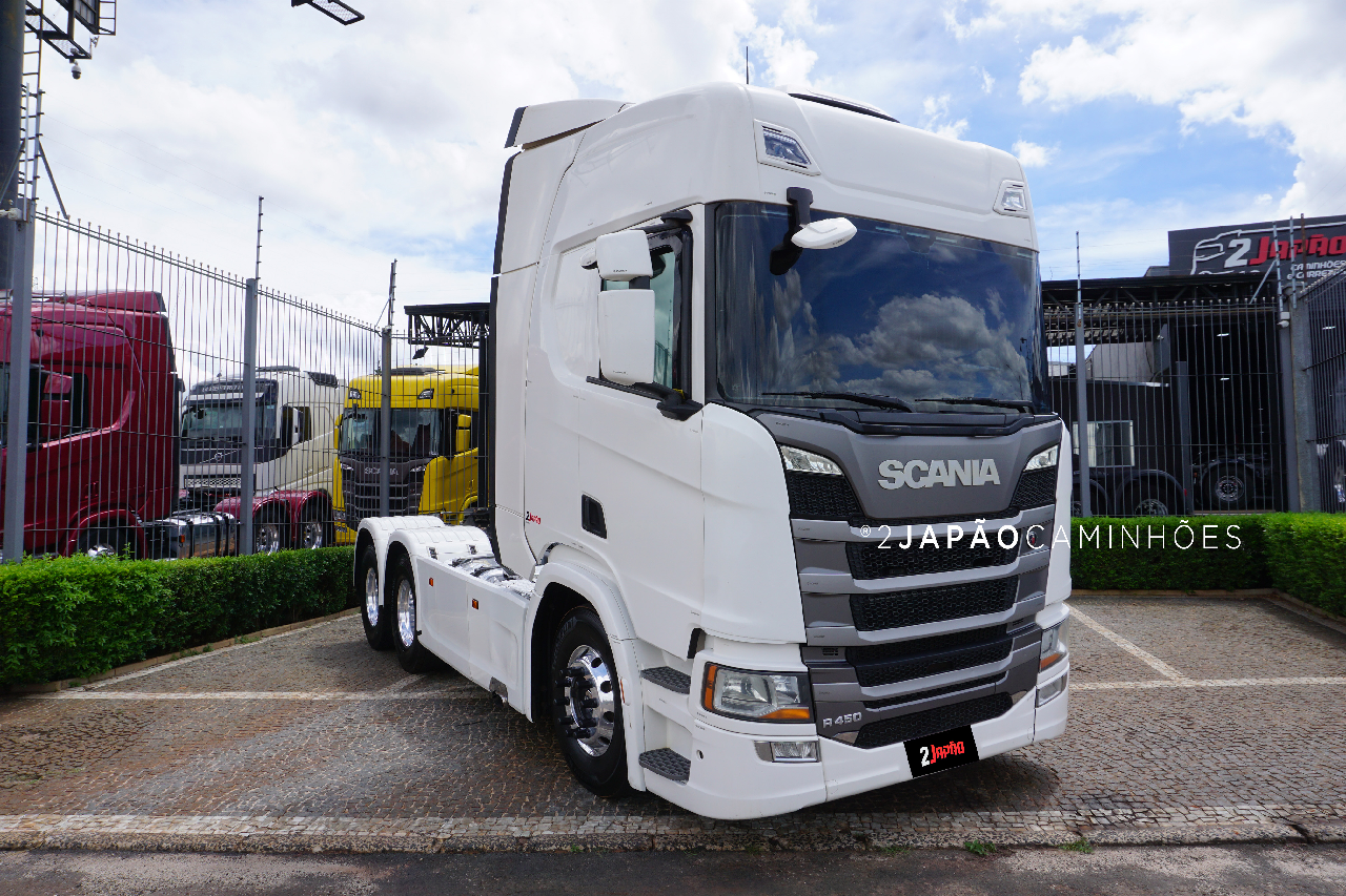 CAMINHAO SCANIA SCANIA R450 Cavalo Mecânico Cavalo 6x2 2 Japão Caminhões e Carretas SUMARE SÃO PAULO SP