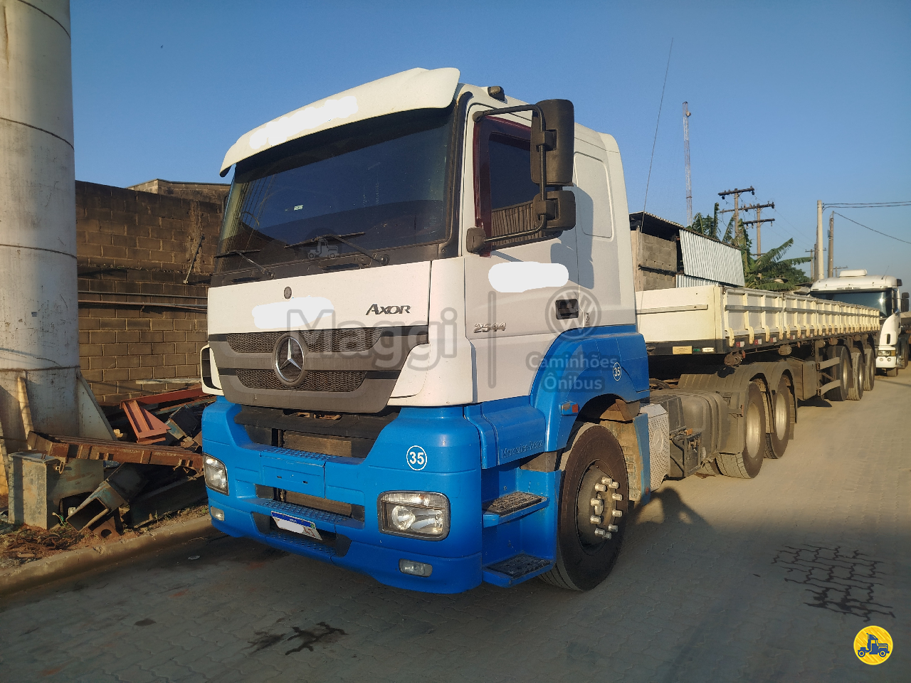 CAMINHAO MERCEDES-BENZ MB 2544 Chassis Cavalo 6x2 Maggi MAN Caminhões - VW LIMEIRA SÃO PAULO SP