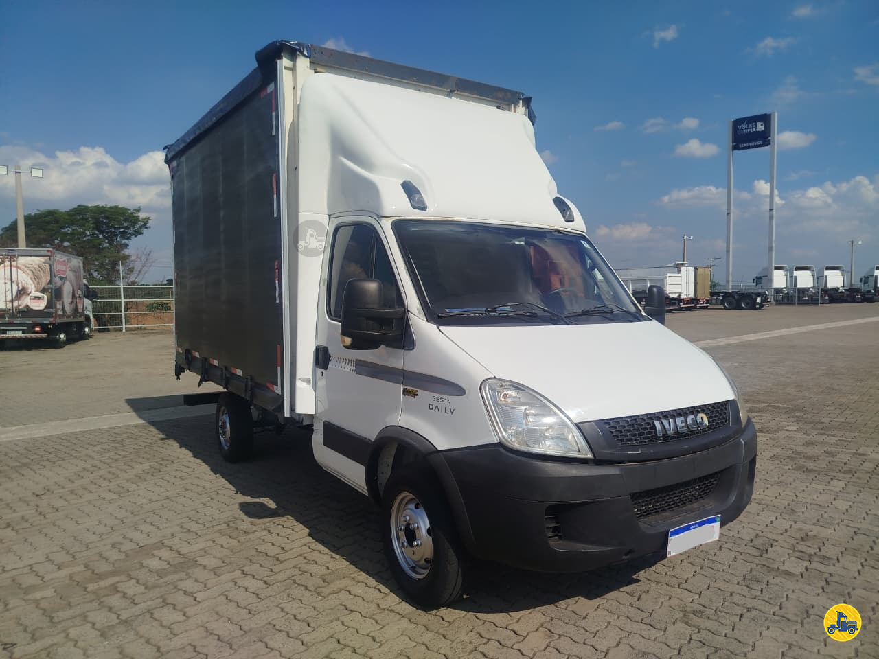 CAMINHAO IVECO DAILY 35s14 Baú Sider 3/4 4x2 Maggi MAN Caminhões - VW LIMEIRA SÃO PAULO SP
