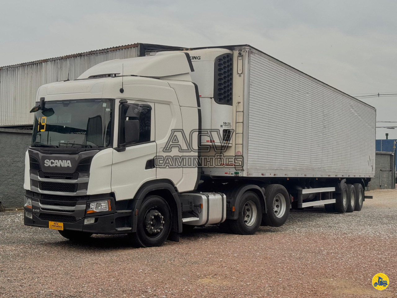 CAMINHAO SCANIA SCANIA G410 Baú Frigorífico Cavalo 6x2 ACV Caminhões CURITIBA PARANÁ PR