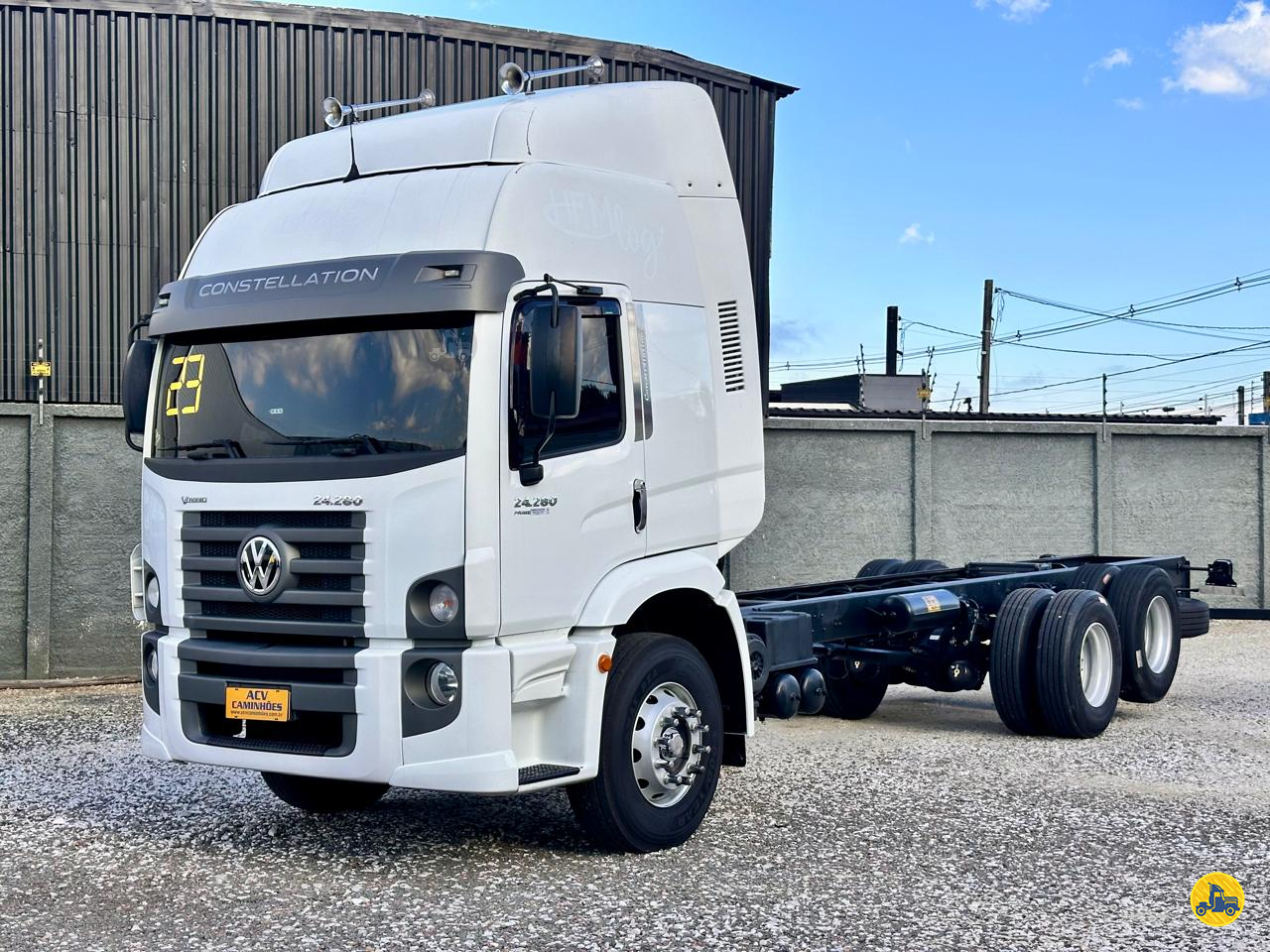 CAMINHAO VOLKSWAGEN VW 24280 Chassis Truck 6x2 ACV Caminhões CURITIBA PARANÁ PR