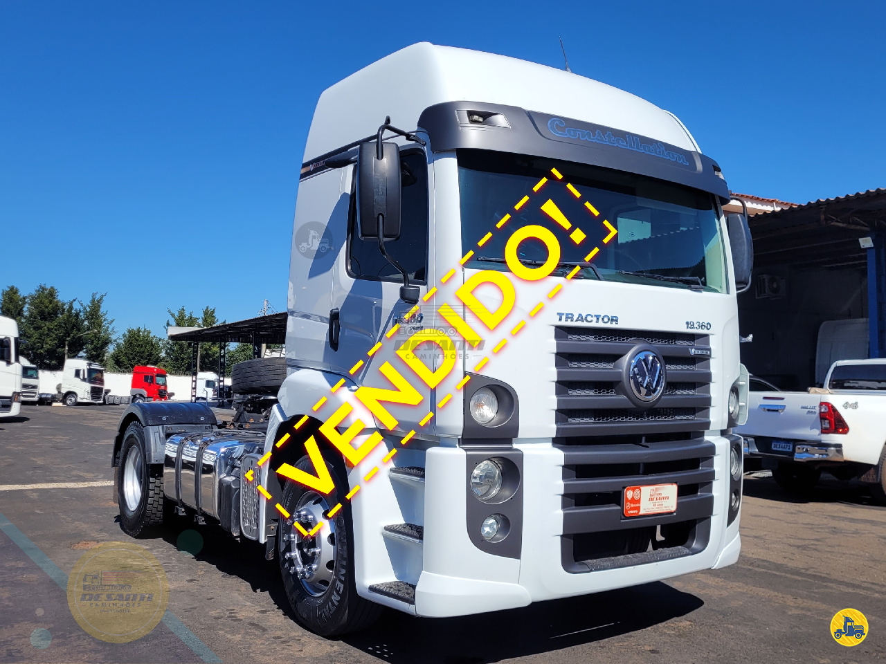 CAMINHAO VOLKSWAGEN VW 19360 Cavalo Mecânico Toco 4x2 De Santi Caminhões RIBEIRAO PRETO SÃO PAULO SP