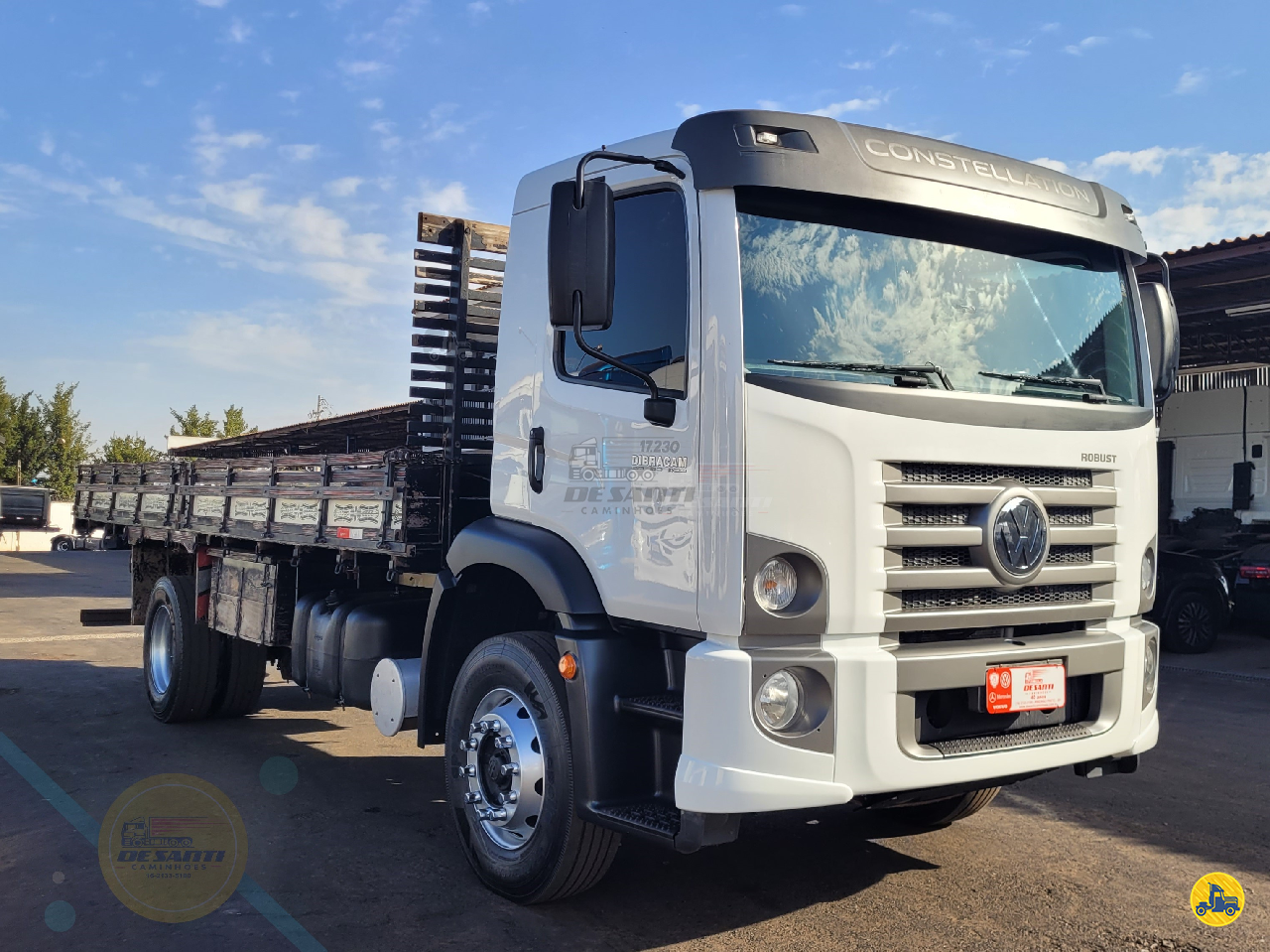 CAMINHAO VOLKSWAGEN VW 17230 Carga Seca Toco 4x2 De Santi Caminhões RIBEIRAO PRETO SÃO PAULO SP