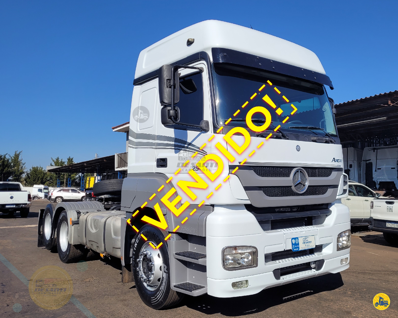 CAMINHAO MERCEDES-BENZ MB 2544 Cavalo Mecânico Cavalo 6x2 De Santi Caminhões RIBEIRAO PRETO SÃO PAULO SP