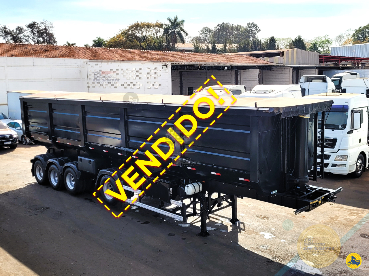 CARRETA SEMI-REBOQUE BASCULANTE De Santi Caminhões RIBEIRAO PRETO SÃO PAULO SP