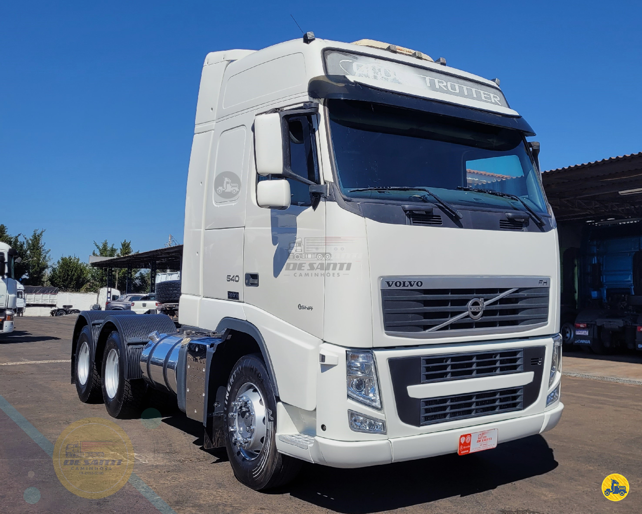 CAMINHAO VOLVO VOLVO FH 540 Cavalo Mecânico Cavalo 6x4 De Santi Caminhões RIBEIRAO PRETO SÃO PAULO SP