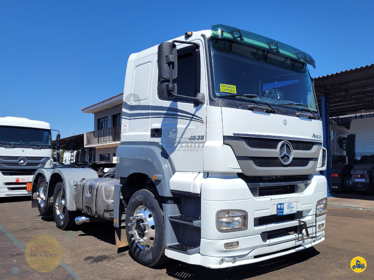 CAMINHAO MERCEDES-BENZ MB 2535 Cavalo Mecânico Cavalo 6x2 De Santi Caminhões RIBEIRAO PRETO SÃO PAULO SP